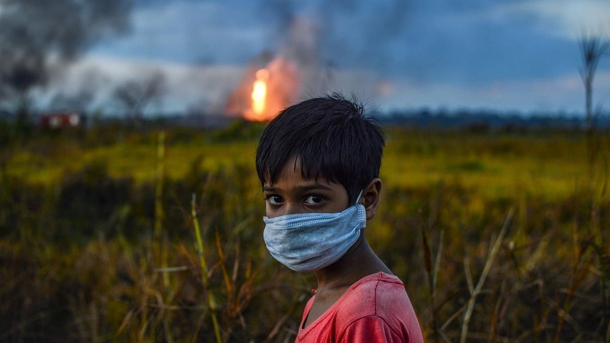 The Assam oil well fire has damaged around 30 houses in the area along with the nearby biodiversity.