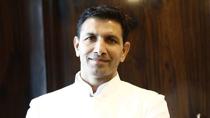 File photo of Jitu Patwari, Congress Leader.