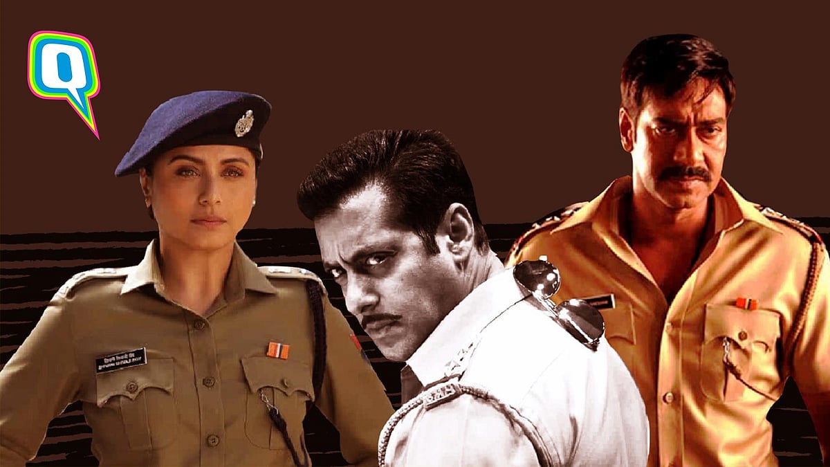 A look at how Bollywood has portrayed its cops. 