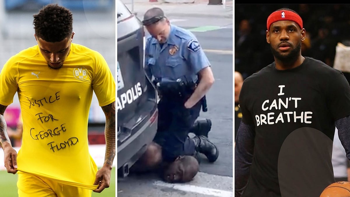 Serena Williams, LeBron James, Michael Jordan express their anger at the killing of George Floyd.