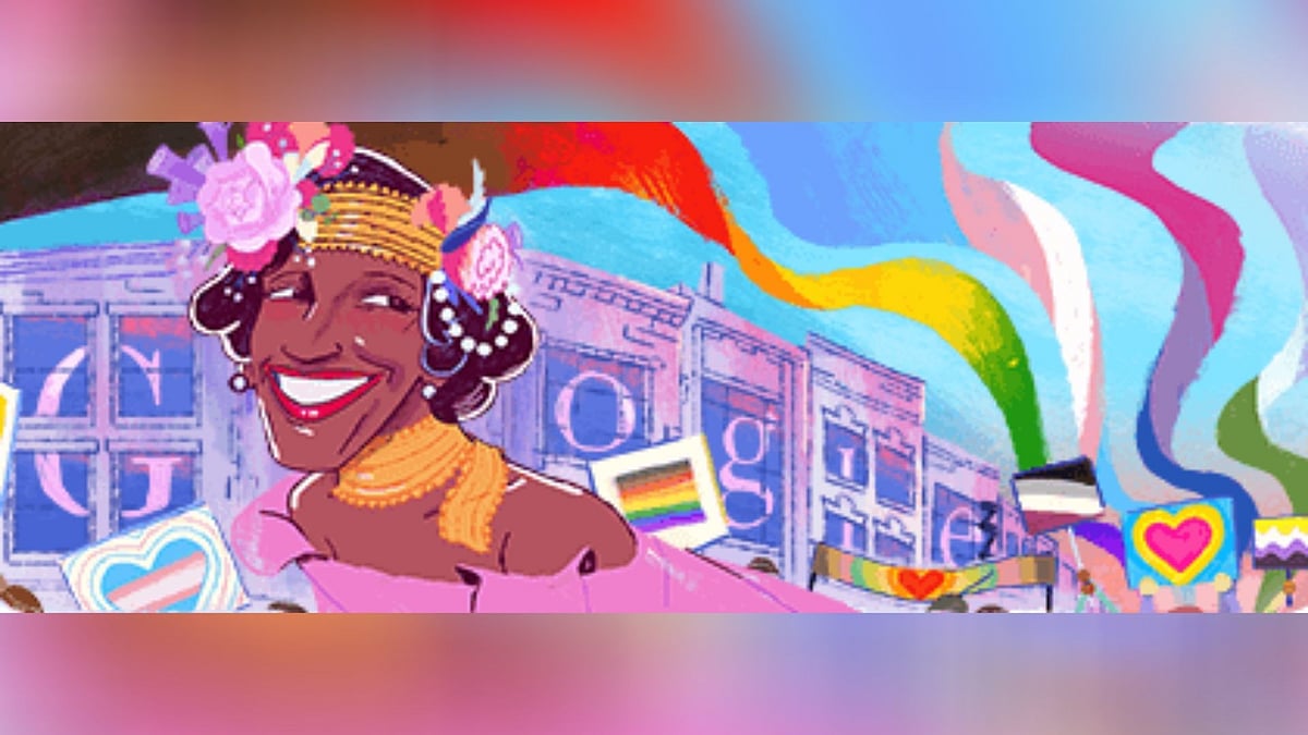 Google Doodle celebrates Marsha P Johnson
