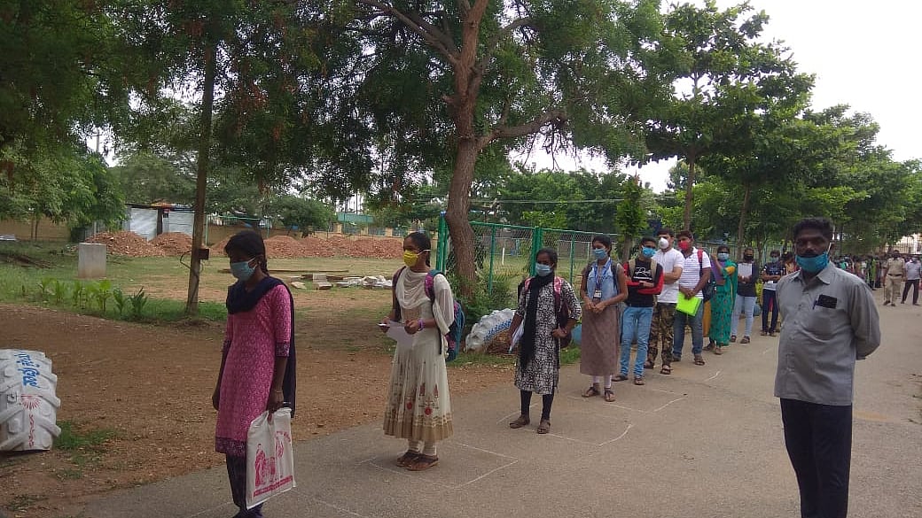 The PU II English exam was held on Thursday, 18 June, months after it was postponed due to coronavirus. The exam was to be held on 27 March.