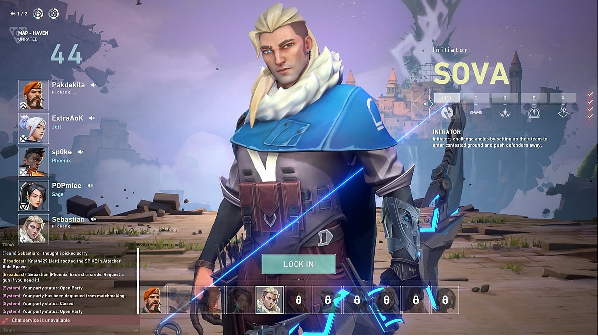 Valorant is a free-to-play PC game.