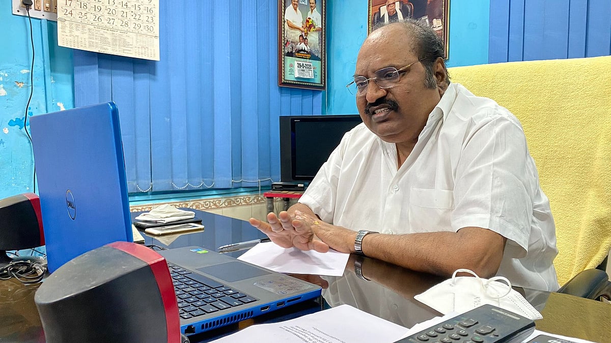 DMK lawmaker J Anbazhagan died of COVID-19 in a hospital in Chennai on Wednesday morning.