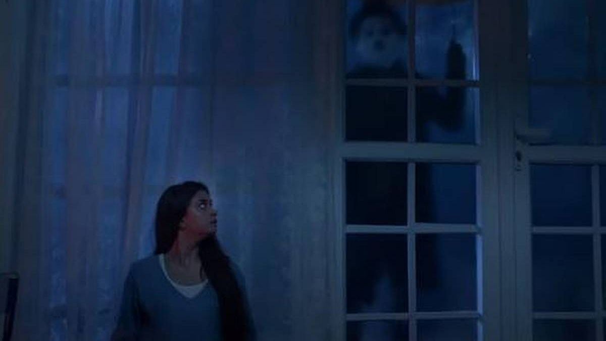 Actor Keerthy Suresh in a still from <i>Penguin</i>