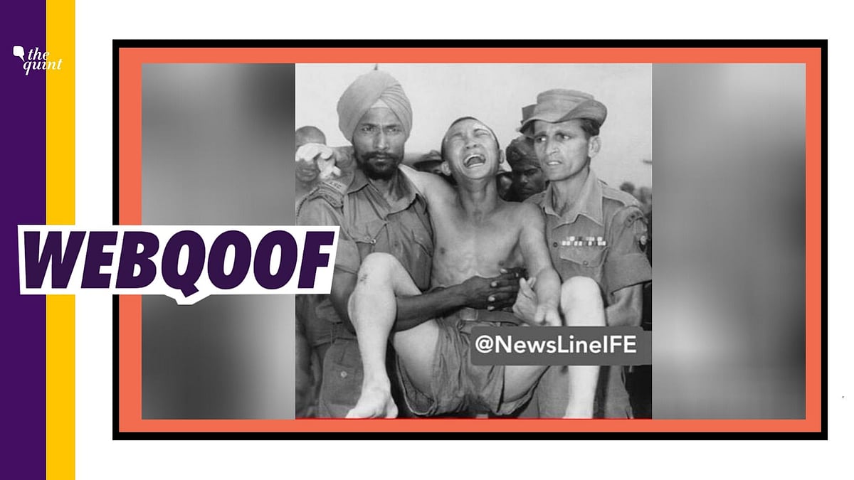 An image from India’s first UN peacekeeping mission during the Korean war (1950-54) is being shared with a false claim that it from the 1967 Nathu La clashes between India and China.