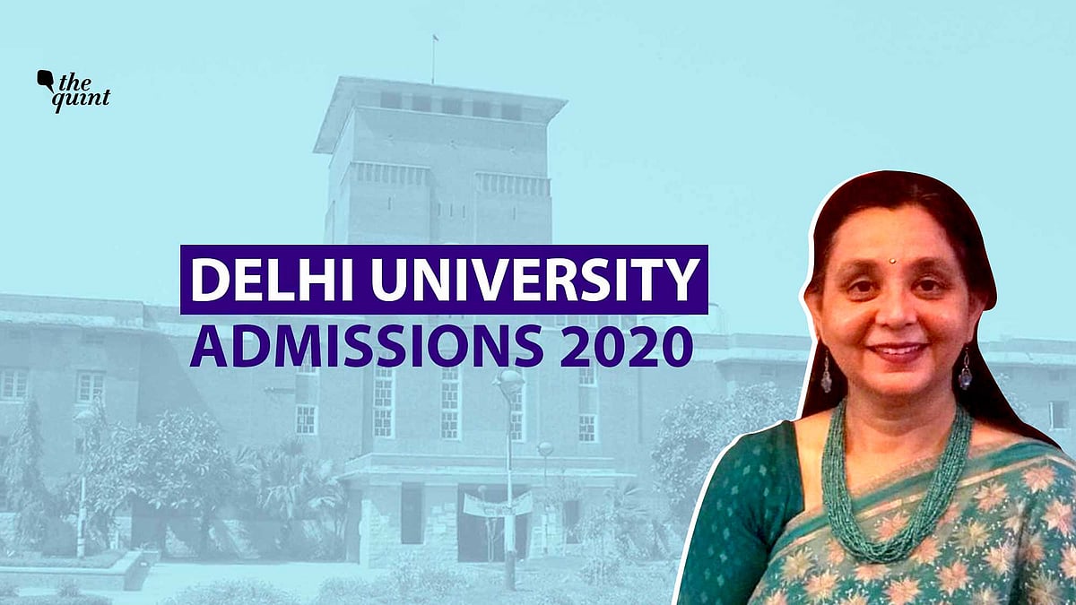 The Quint will go live with Prof Shobha Bagai, Dean (Admissions), DU.