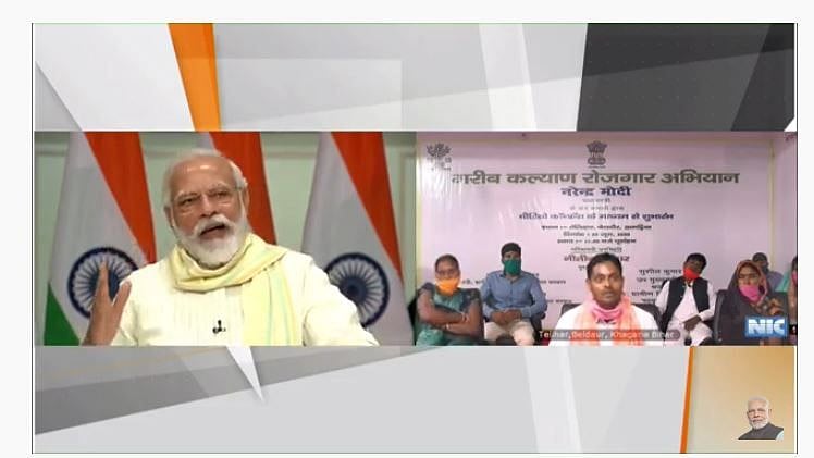 Prime minister Narendra Modi on Saturday, 20 June launched the&nbsp;