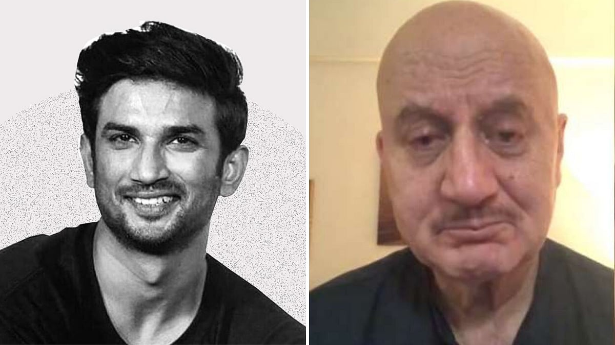 Anupam Kher talks about Sushant Singh Rajput.