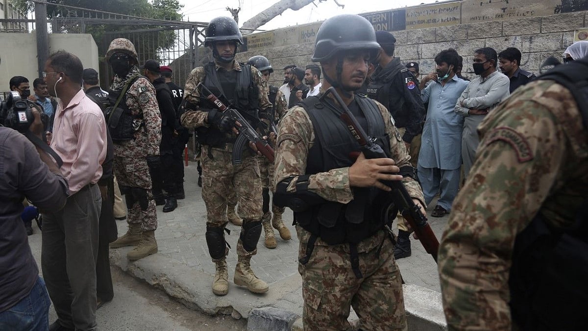 Four terrorists who attacked the Pakistan Stock Exchange building in Pakistan’s Karachi were killed by security forces. 