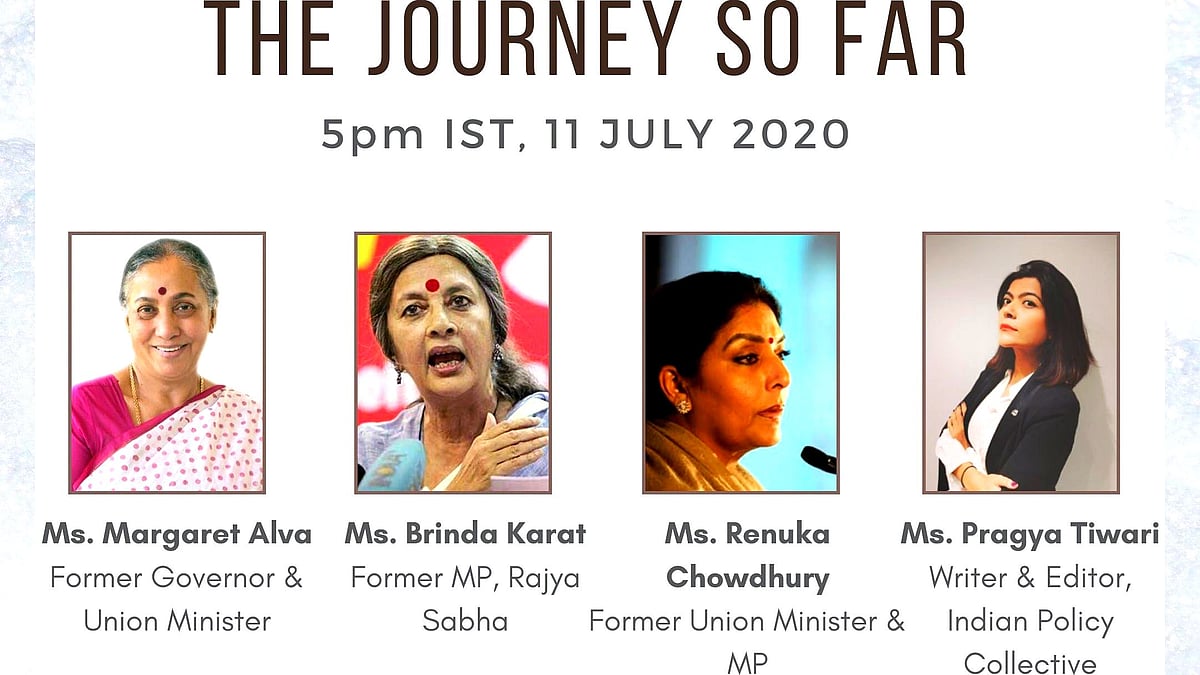Politicians Margaret Alva, Renuka Chowdhury, and Brinda Karat discuss the journey of the Women’s Reservation Bill with Pragya Tiwari. 