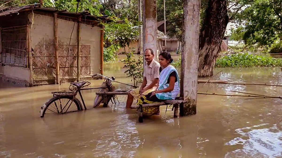 Assam Floods Leave Trail of Destruction, Lakhs Displaced