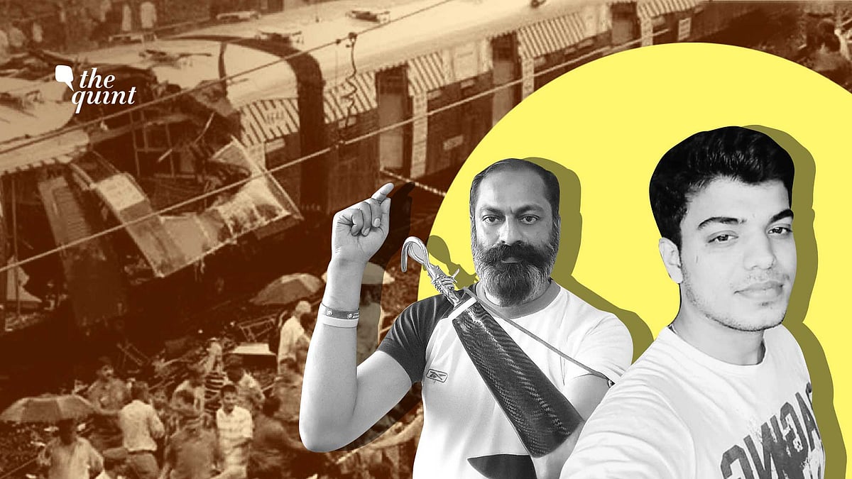 Mahendra Pitale (left) and Vinit Patil (right) had survived the 2006 Mumbai serial blasts.