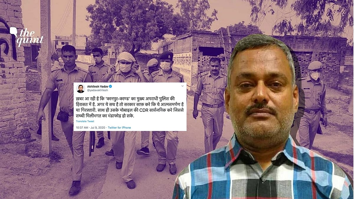 Akhilesh Yadav also asked for the call detail record (CDR) of Dubey’s mobile phone to be made public.