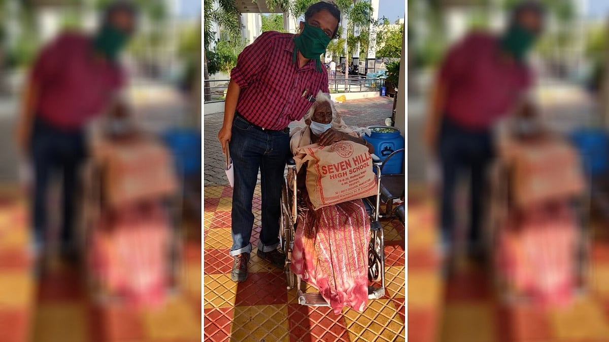 The centenarian has since become an inspiration for other patients infected by the dreaded virus.