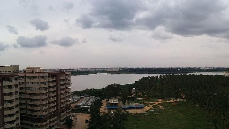 Image of Bellandur lake used for representation