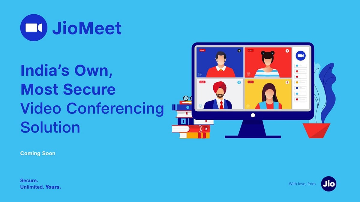 JioMeet offers support for up to 100 users.