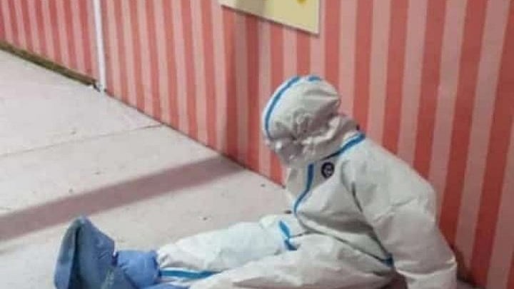 An Assam nurse dressed in a PPE kit has got Twitter's attention.