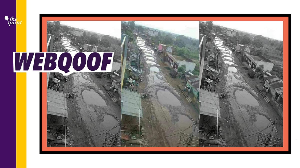 Old image from Bhagalpur national highway is being falsely claimed to be from Wayanad to take a dig at Rahul Gandhi.