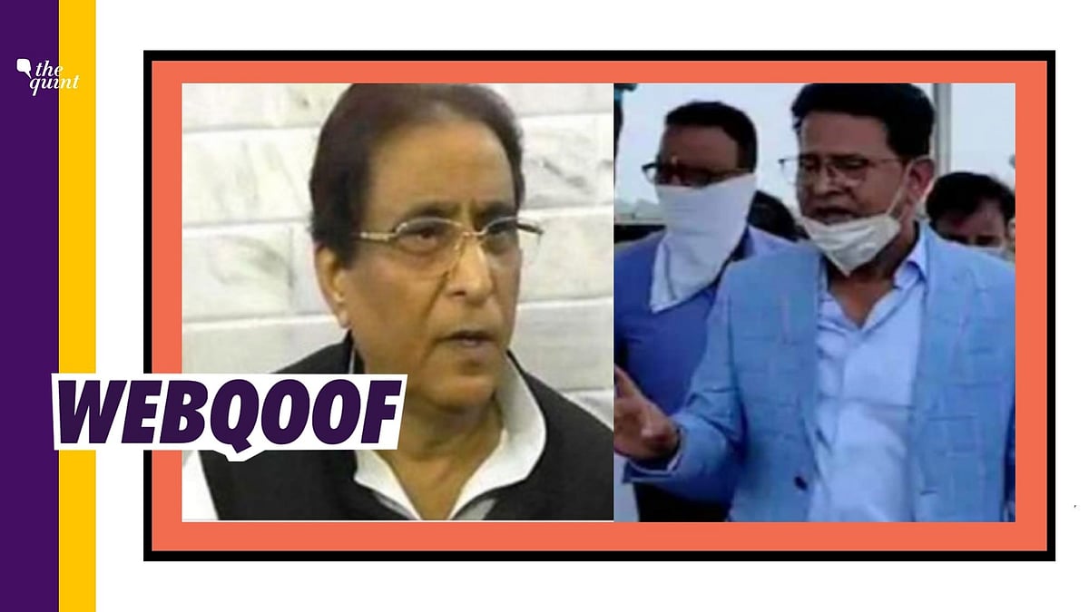 A statement made by the national president of Muslim Karsevak Manch was falsely attributed to SP leader Azam Khan.