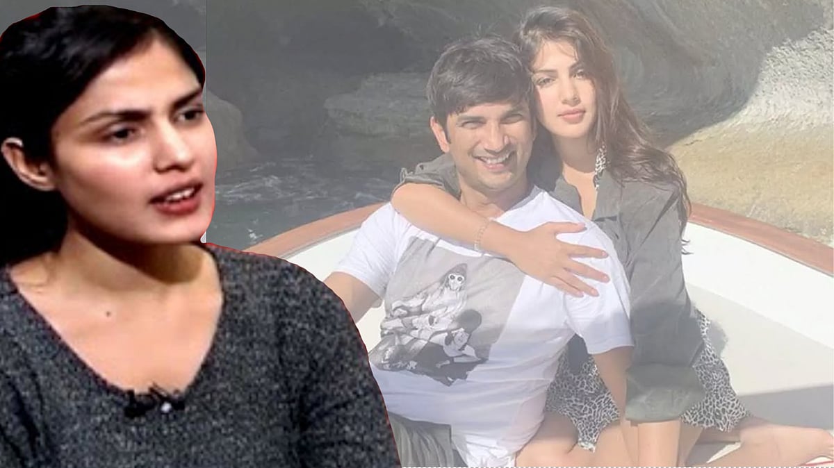 Rhea Chakraborty finally opens up about Sushant Singh Rajput's mental health. 