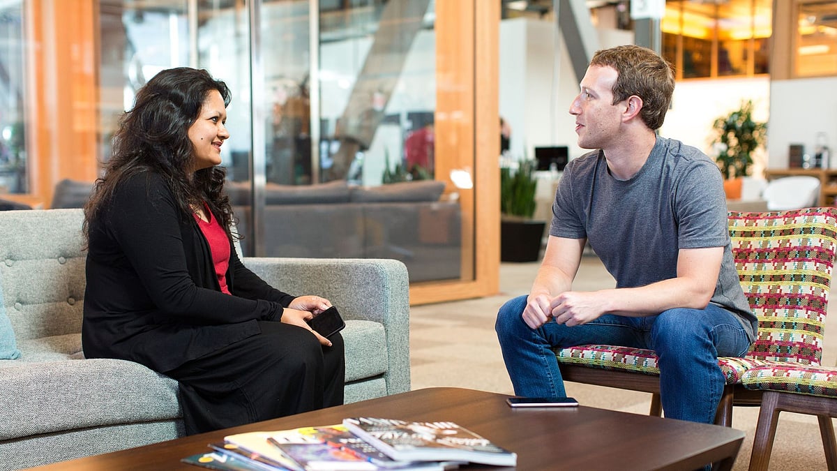 Ankhi Das (left), Director of Public Policy, India, South and Central Asia for Facebook on Monday, 17 August, filed a complaint at Cyber Cell Unit, Delhi against a number of people for allegedly issuing violent life threats.