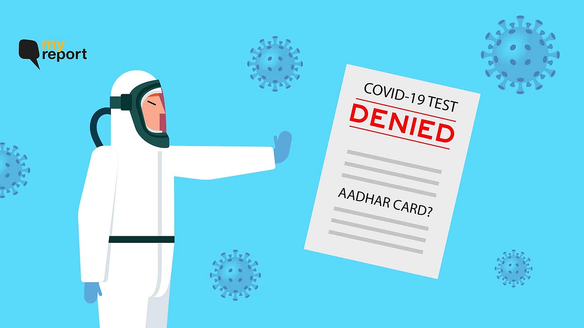 Sudhir Kumar was not tested for COVID-19 as he couldn’t provide his Aadhaar card details.
