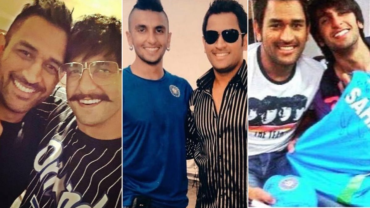 Ranveer Singh shared a touching tribute for MS Dhoni after he announced his international retirement.