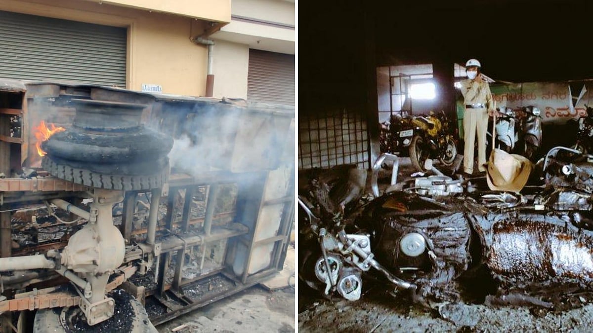 The violence began after a Facebook post by a relative of a Congress legislator created outrage.