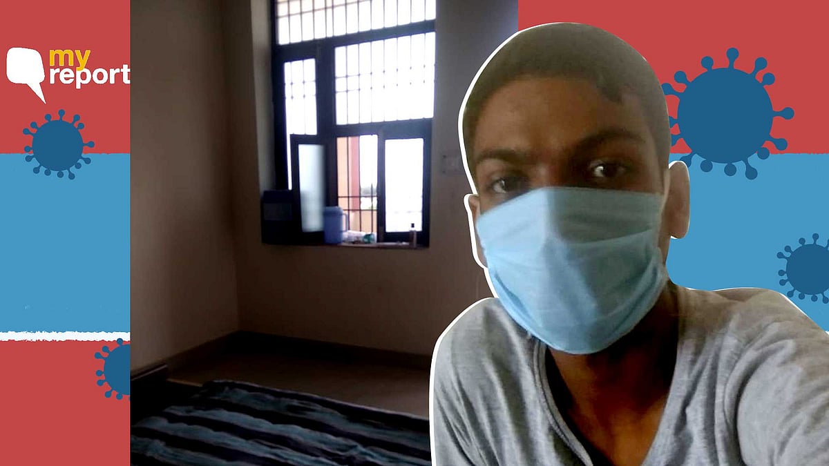 A JEE candidate from Rajasthan wonders how he will appear for the exam from a COVID isolation facility.
