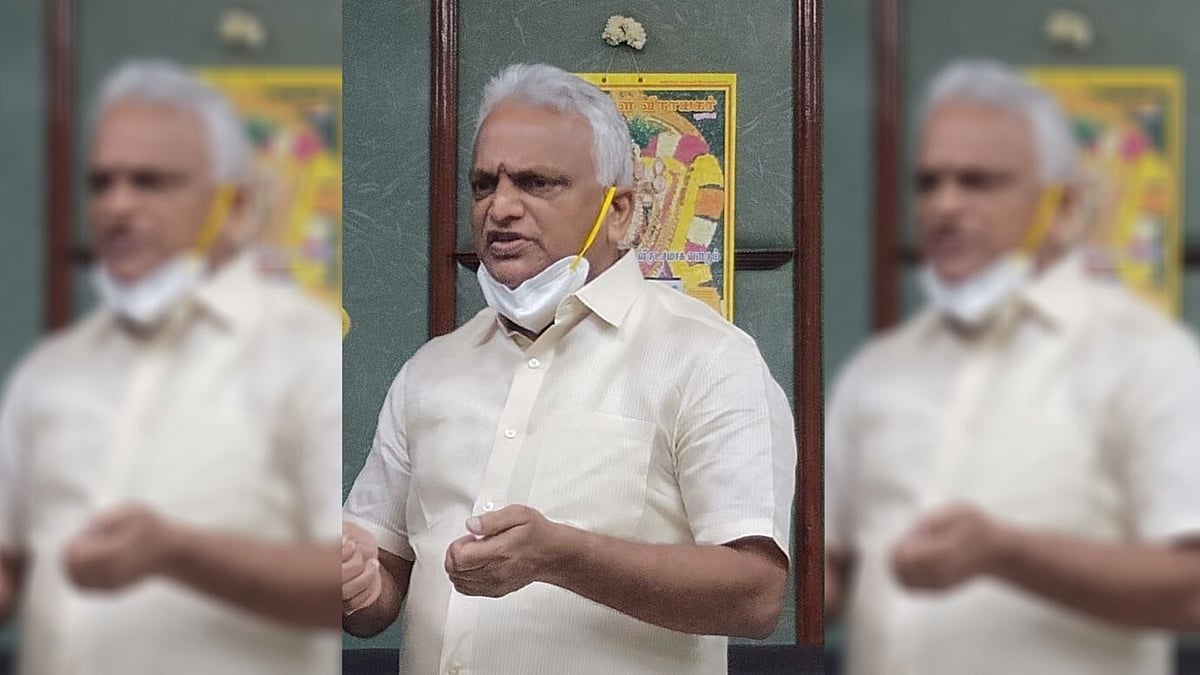 Puducherry Health Minister Malladi Krishna Rao.