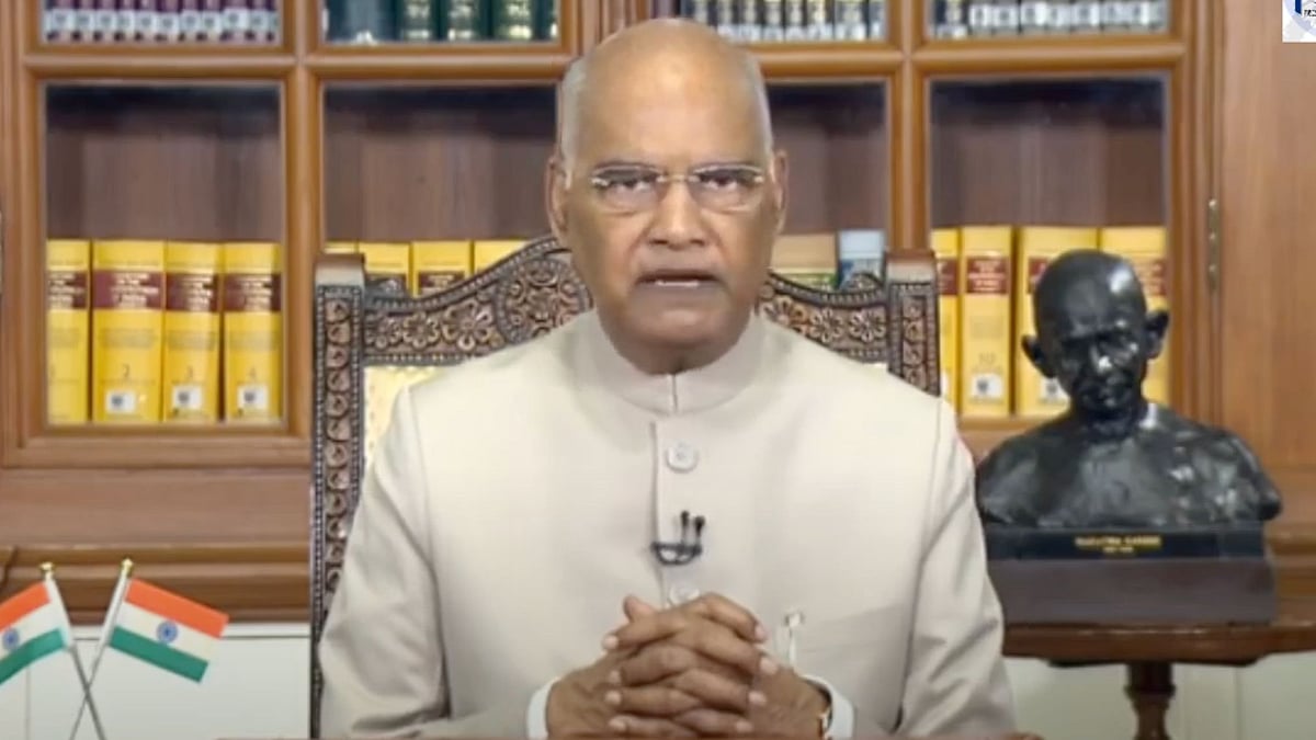 President Ram Nath Kovind Independence Day Eve Address Updates. 