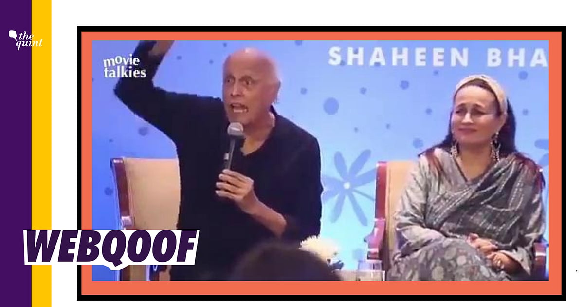 Image accompanying Mahesh Bhatt Lashing Out over Dislikes for Sadak 2
