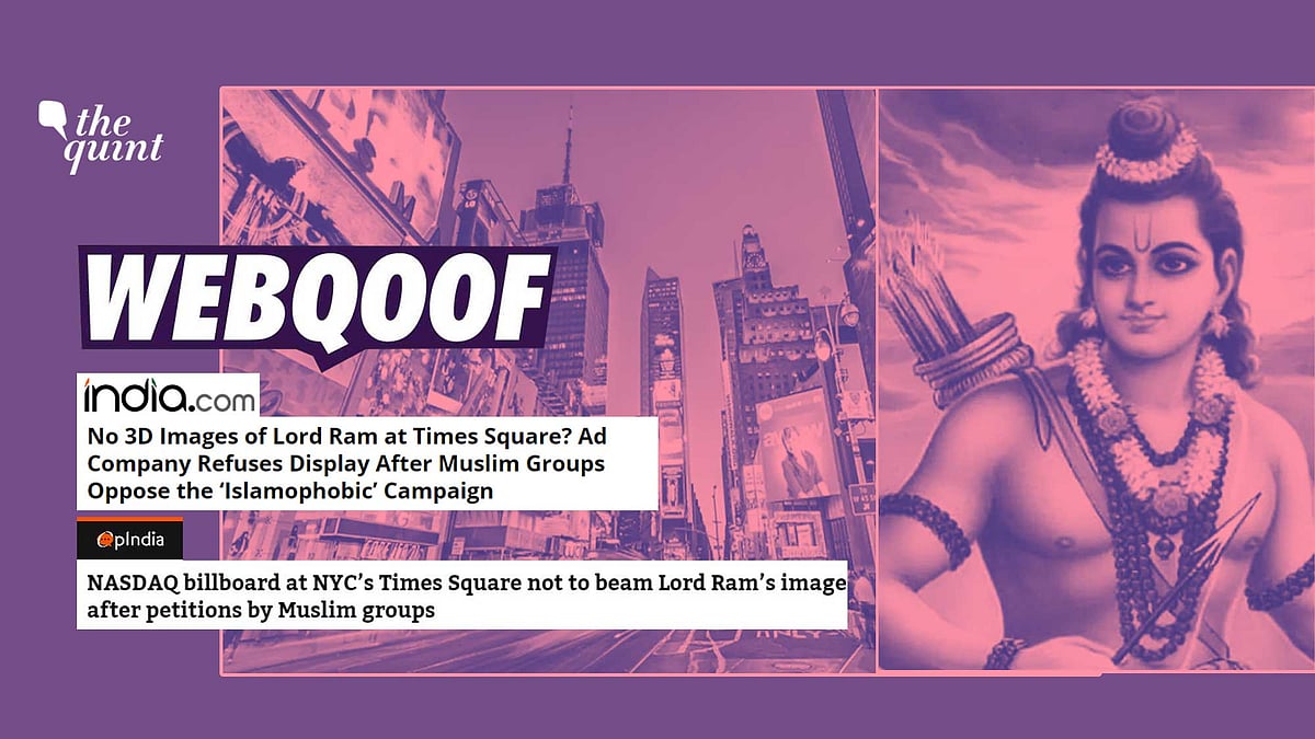 Contrary to what was reported, we found that those protesting against the ads were people from civil rights groups across all religions including Hindus.