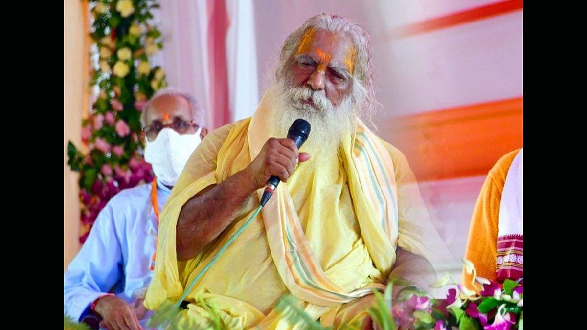 “CM has taken details of the health status of Mahant Nritya Gopal Das who tested positive for COVID,” the CMO said.