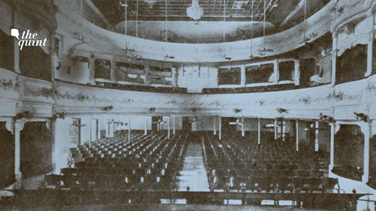 View of the Bijou Grand Opera House, Calcutta.