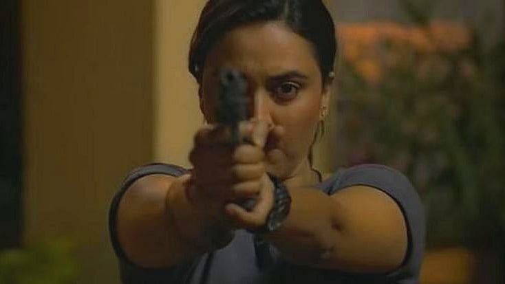 Swara Bhasker as ACP Radha Nautiyal in 'Flesh'