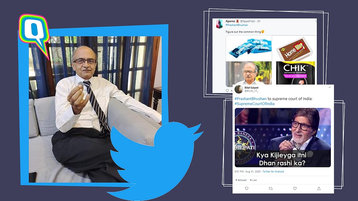 SC imposes a fines of Re 1 on Prashant Bhushan.