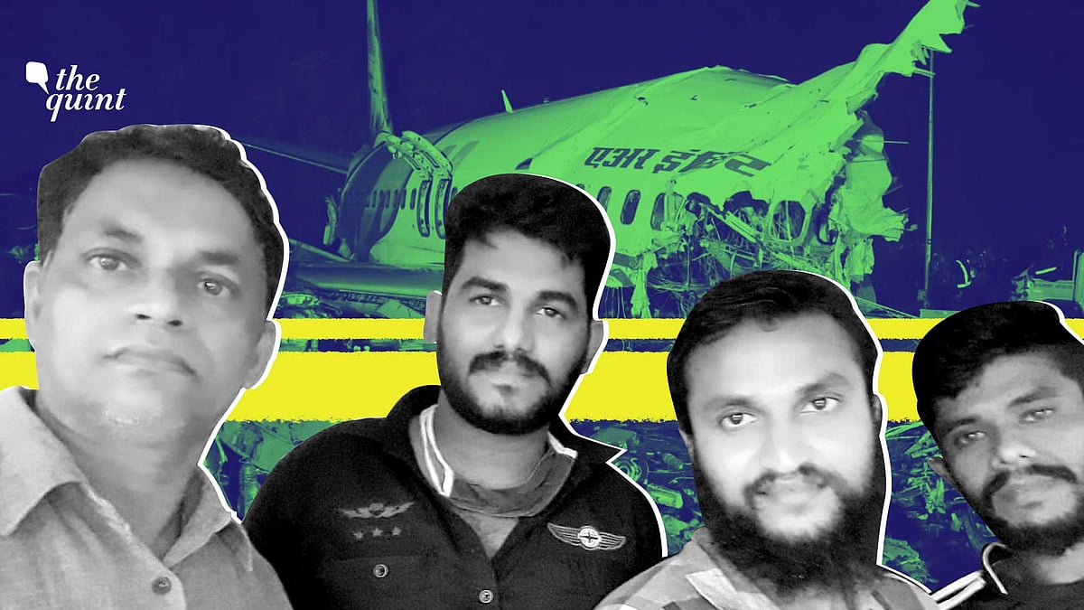 Suresh Babu (left) and his friends were some of the first people who rushed to the scene. 