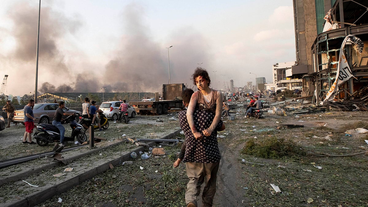 The explosion in Beirut, on 4 August, at around 6pm local time, appears to have been fuelled by 2,750 tons of the highly reactive chemical <a href="https://theconversation.com/what-is-ammonium-nitrate-the-chemical-that-exploded-in-beirut-143979">ammonium nitrate</a>.