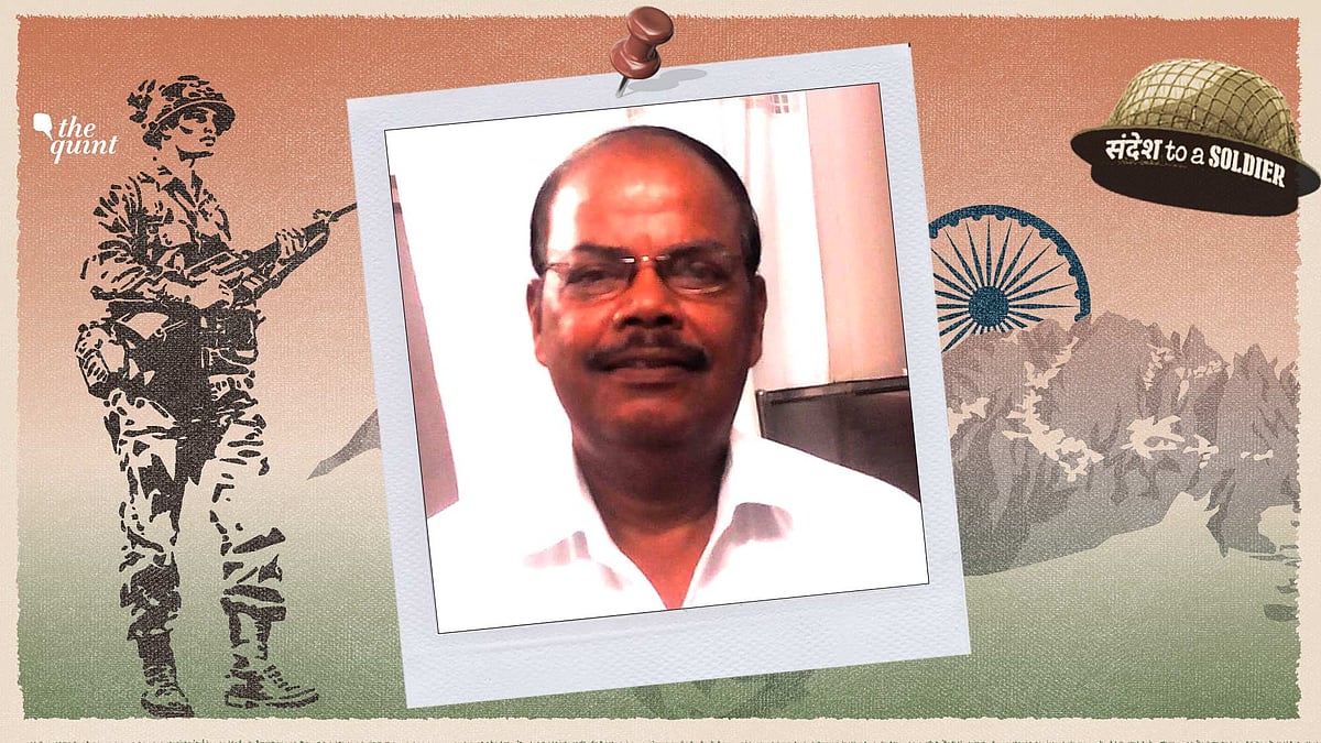 CK John sends his sandesh to a soldier from Kochi, Kerala.