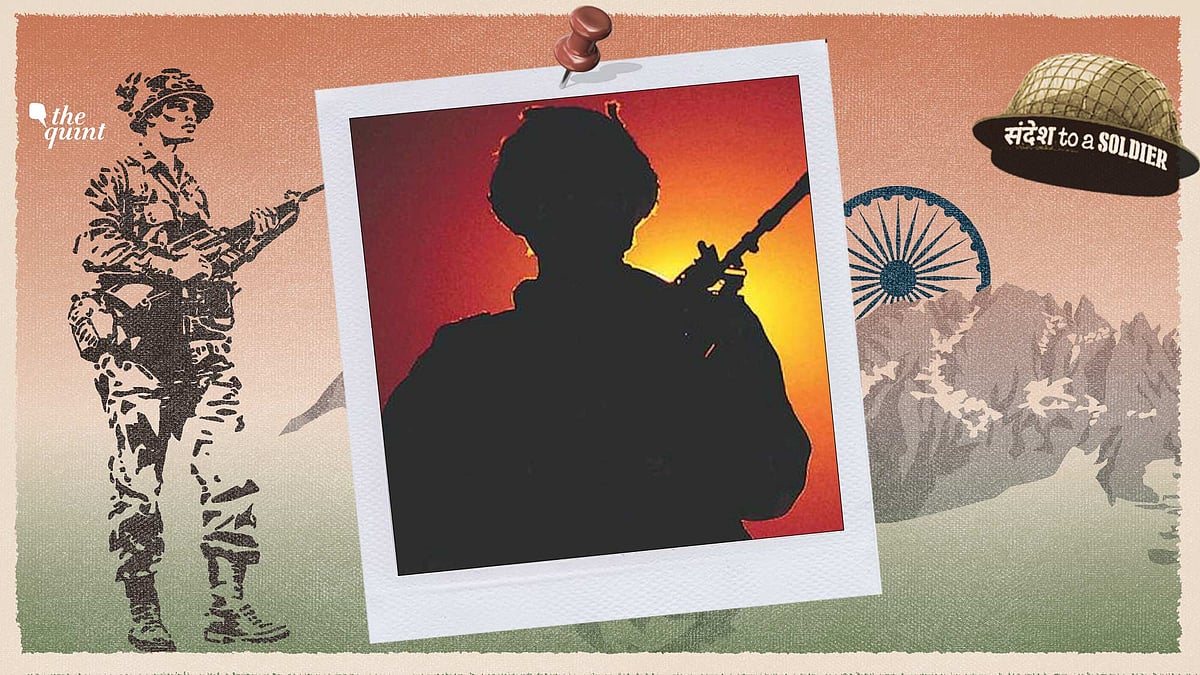 Kunishka Sharma from Delhi shares his sandesh to a soldier.