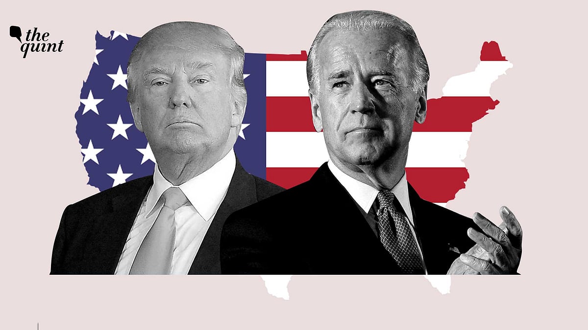 US President Donald Trump,  Democrat Presidential Candidate Joe Biden
