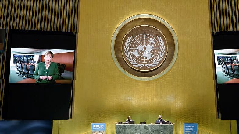 The UN general assembly, is meeting online for the first time in its 75 year history.