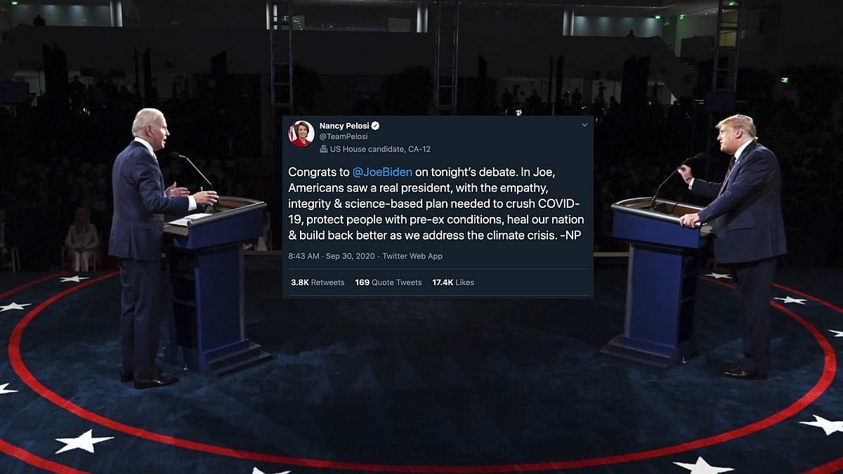Prominent Democrats Nancy Pelosi, Alexandria Ocasio-Cortez and Elizabeth Warren were quick to react to the debate.