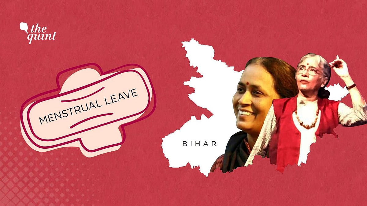 In 1992, women government employees in Bihar were granted two days period leave, up to the age of 45.