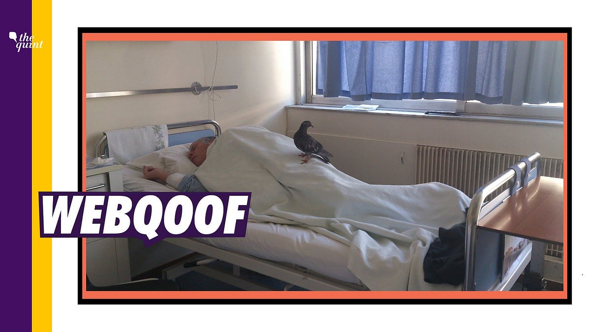 The viral photo is from 7 years ago and was not taken by a nurse. 