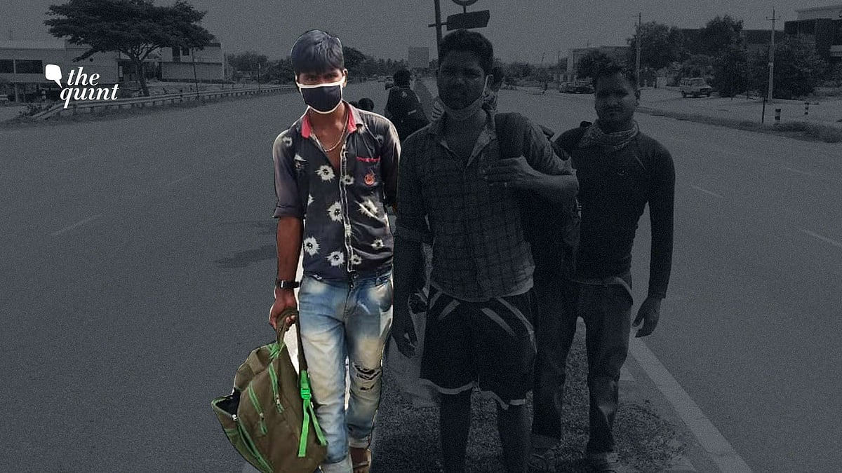 23-year-old Salman Khan died at the end of his walk from Bengaluru to Uttar Pradesh.