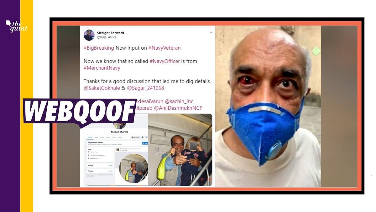 Several posts claiming that the navy officer attacked by Shiv Sena workers is from Merchant Navy and not the Indian Navy have surfaced online.