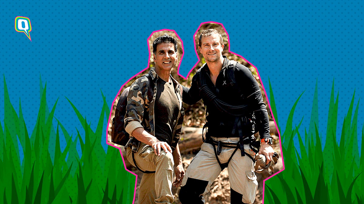 Akshay Kumar and Bear Grylls.